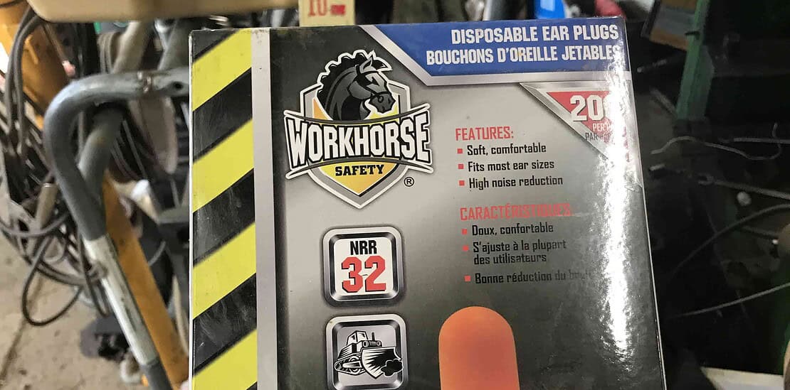 Hearing protection assigned after noise level testing in Ontario